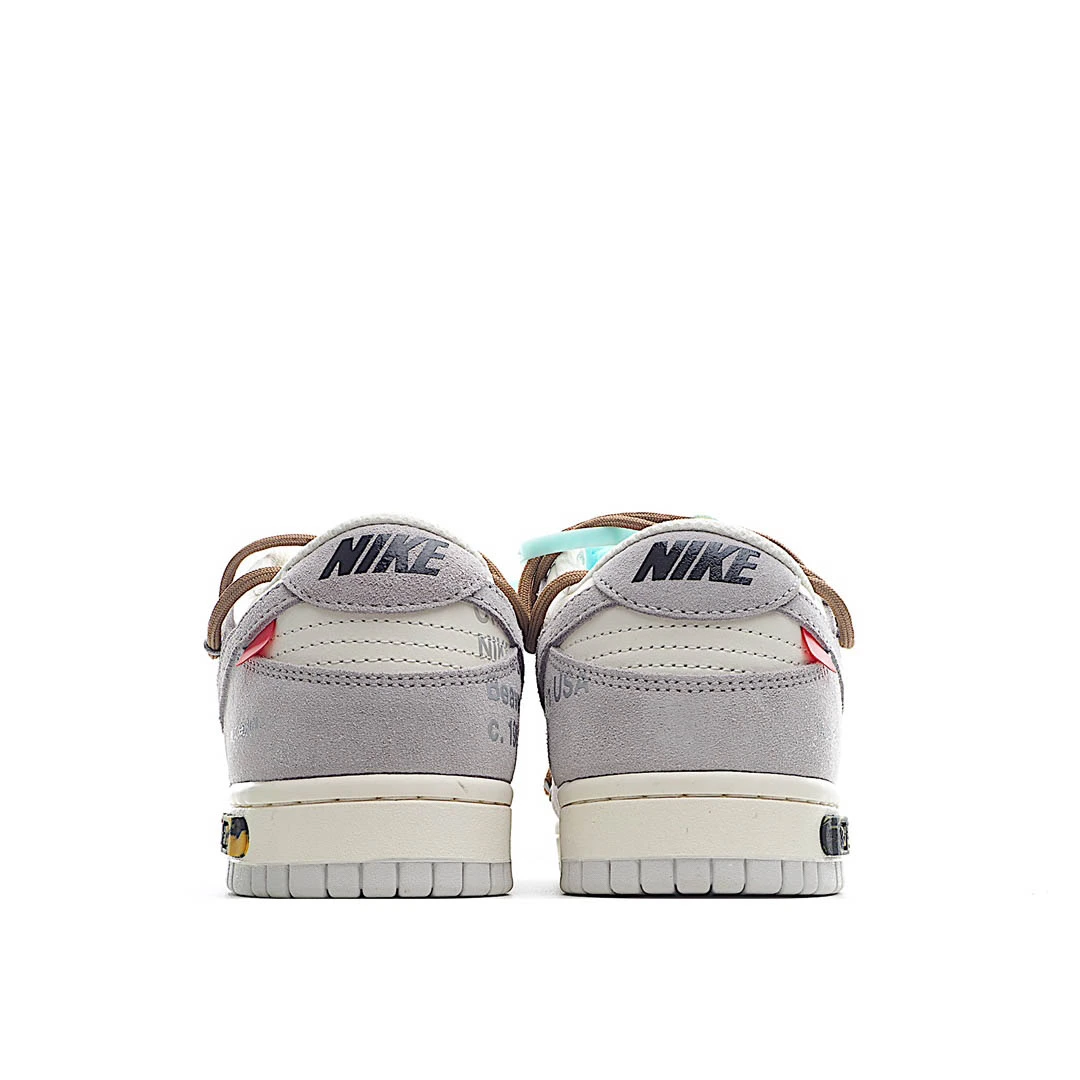 Off-White x Nike Dunk Low ’12 of 50′ OW Sneakers