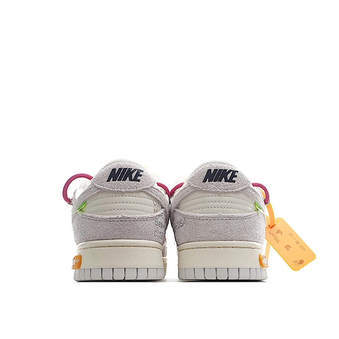 Off-White x Nike Dunk Low ’12 of 50′ OW Sneakers