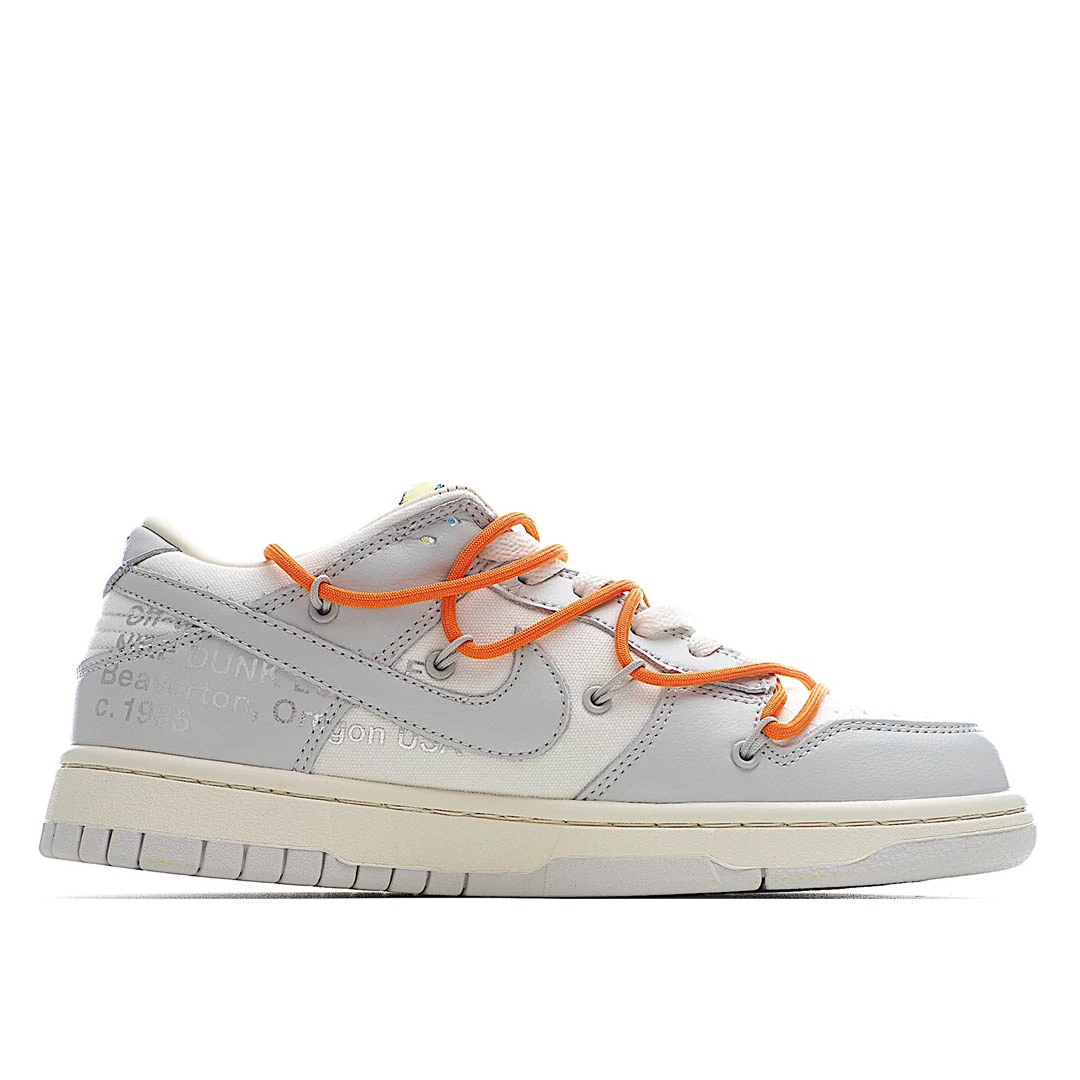 Off-White x Nike Dunk Low ’12 of 50′ OW Sneakers