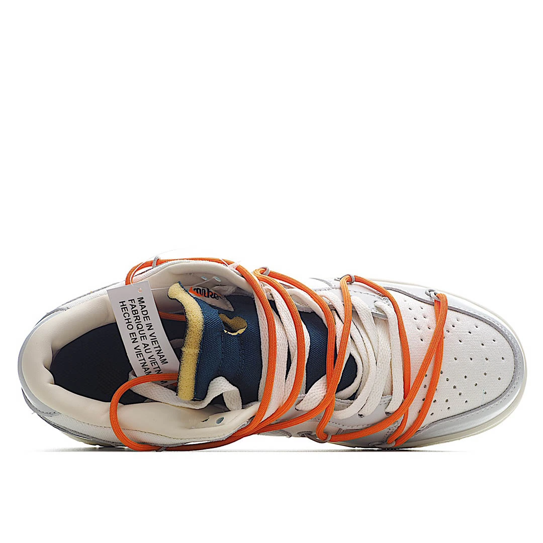 Off-White x Nike Dunk Low ’12 of 50′ OW Sneakers