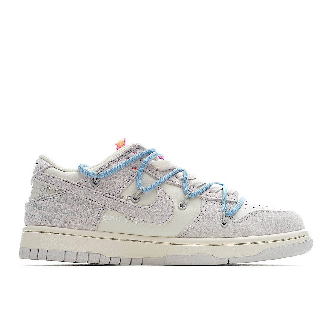 Off-White x Nike Dunk Low ’12 of 50′ OW Sneakers