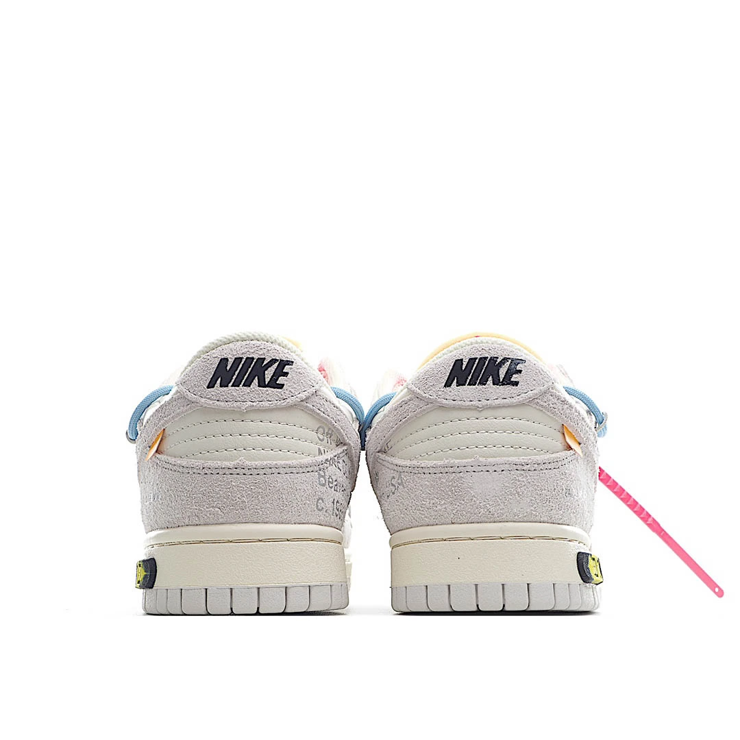 Off-White x Nike Dunk Low ’12 of 50′ OW Sneakers