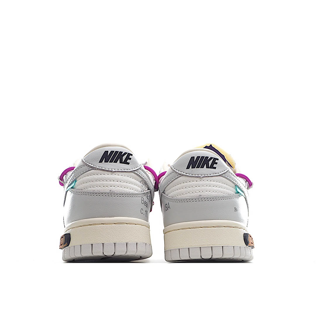 Off-White x Nk Dunk Low ’12 of 50′ OW Sneakers