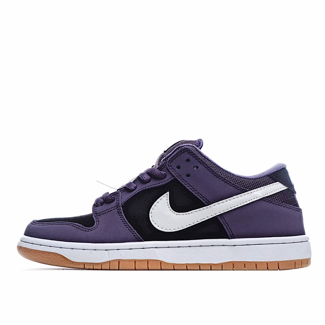 WMNS Nike SB Dunk Low Pro QS Raw Gum Purple Low Sneakers